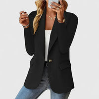 Ingrid | Damen Klassischer Regular Fit Knopf Blazer