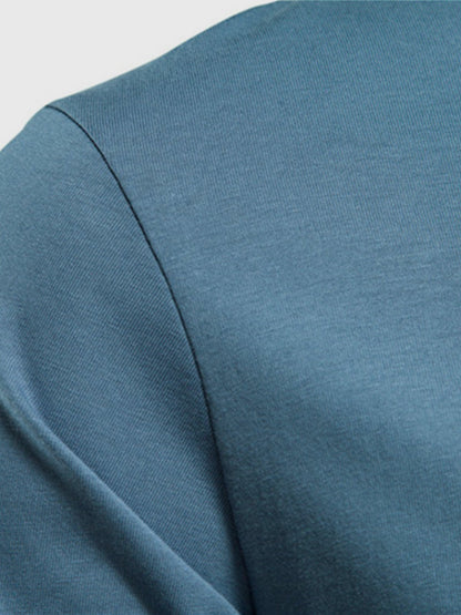 Eric | Herren Casual Slim Fit Langarm T-Shirt