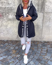Luise | Damen Lässige Reißverschluss Jacke