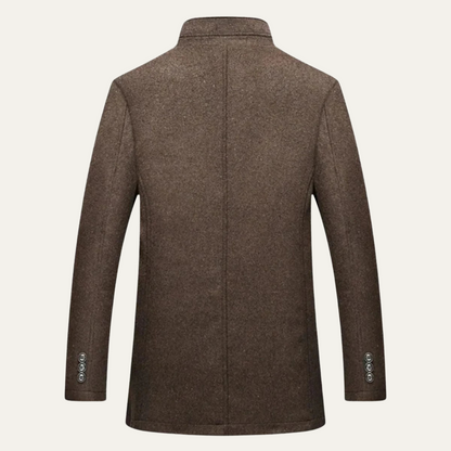 Michael | Herren Klassischer Gefütterter Trenchcoat