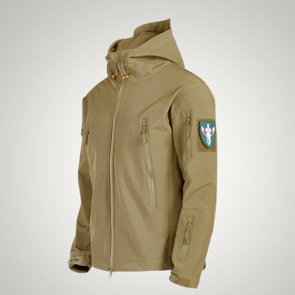 Michael | Herren Taktische Funktionale Kapuze Jacke