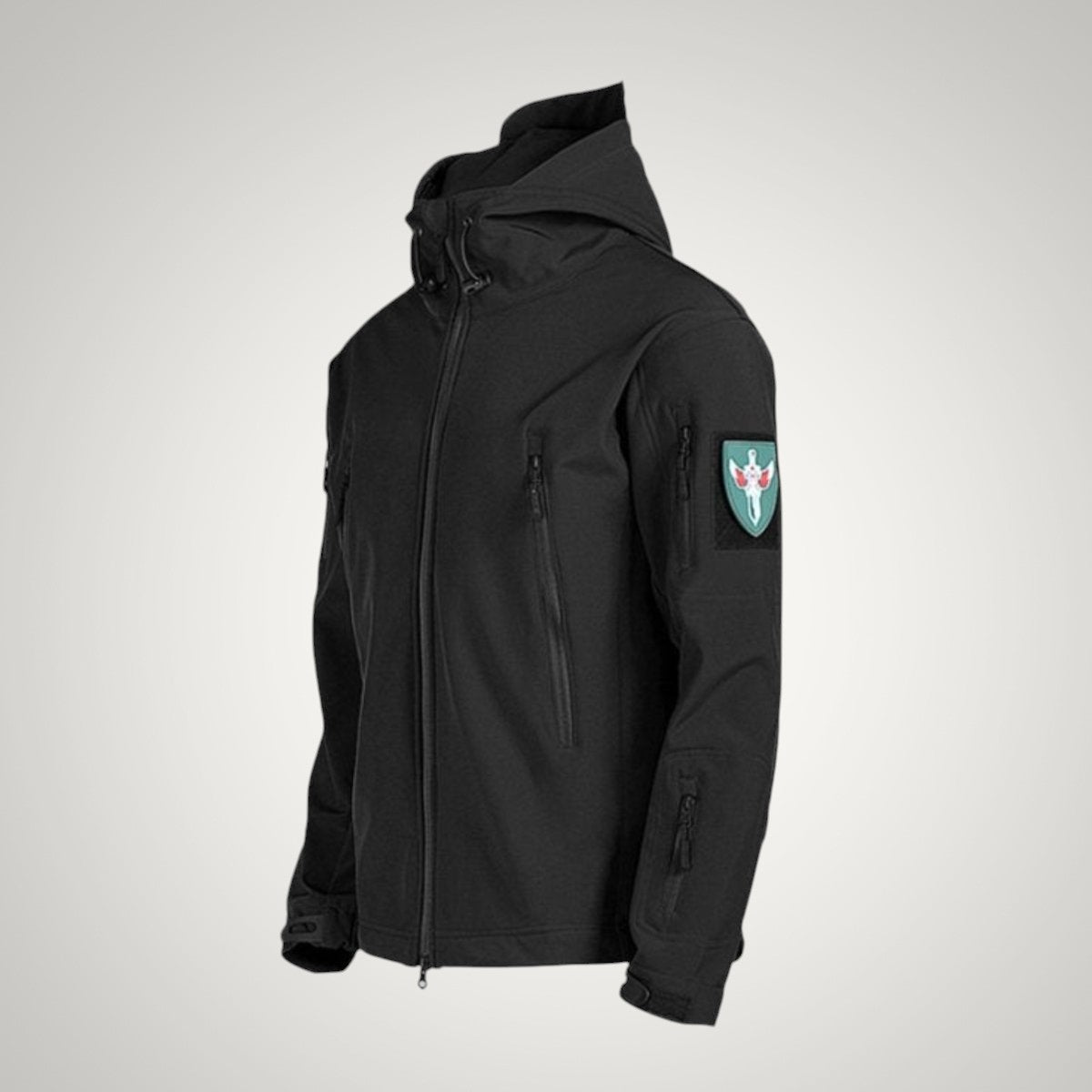 Michael | Herren Taktische Funktionale Kapuze Jacke