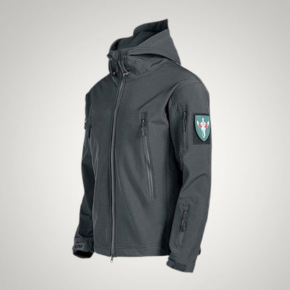 Michael | Herren Taktische Funktionale Kapuze Jacke