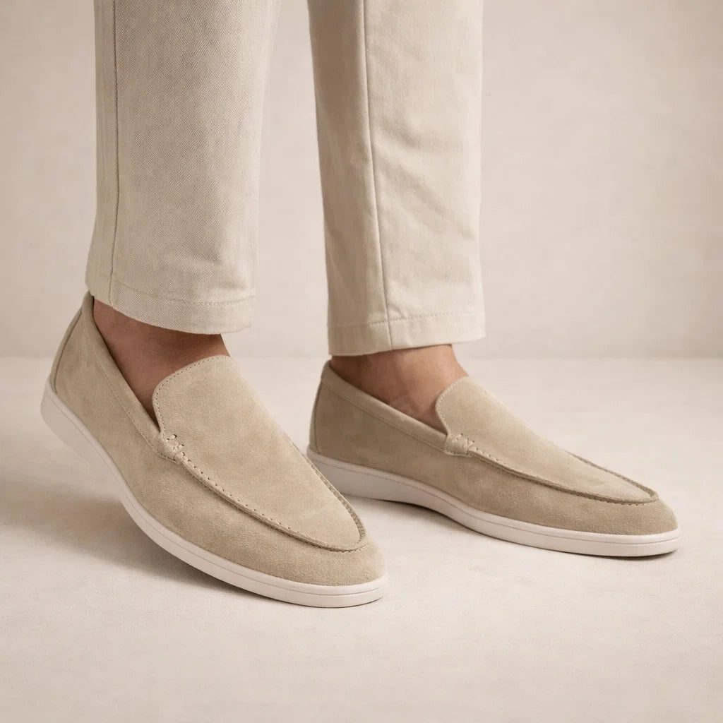 Niklas | Herren Lässige Slip-On Leder Loafer