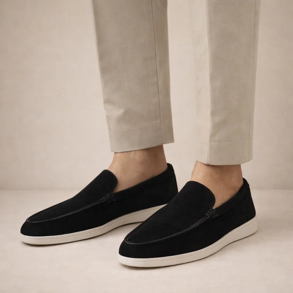 Niklas | Herren Lässige Slip-On Leder Loafer