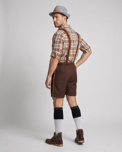 Martin | Herren Trachten Lederhose & Oberteil Set