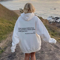 Silke | Damen Grafischer Oversized Hoodie
