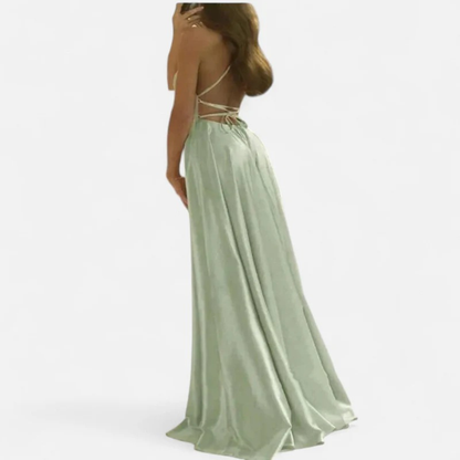 Margaret | Damen Elegantes Hochzeitsgäste Maxikleid