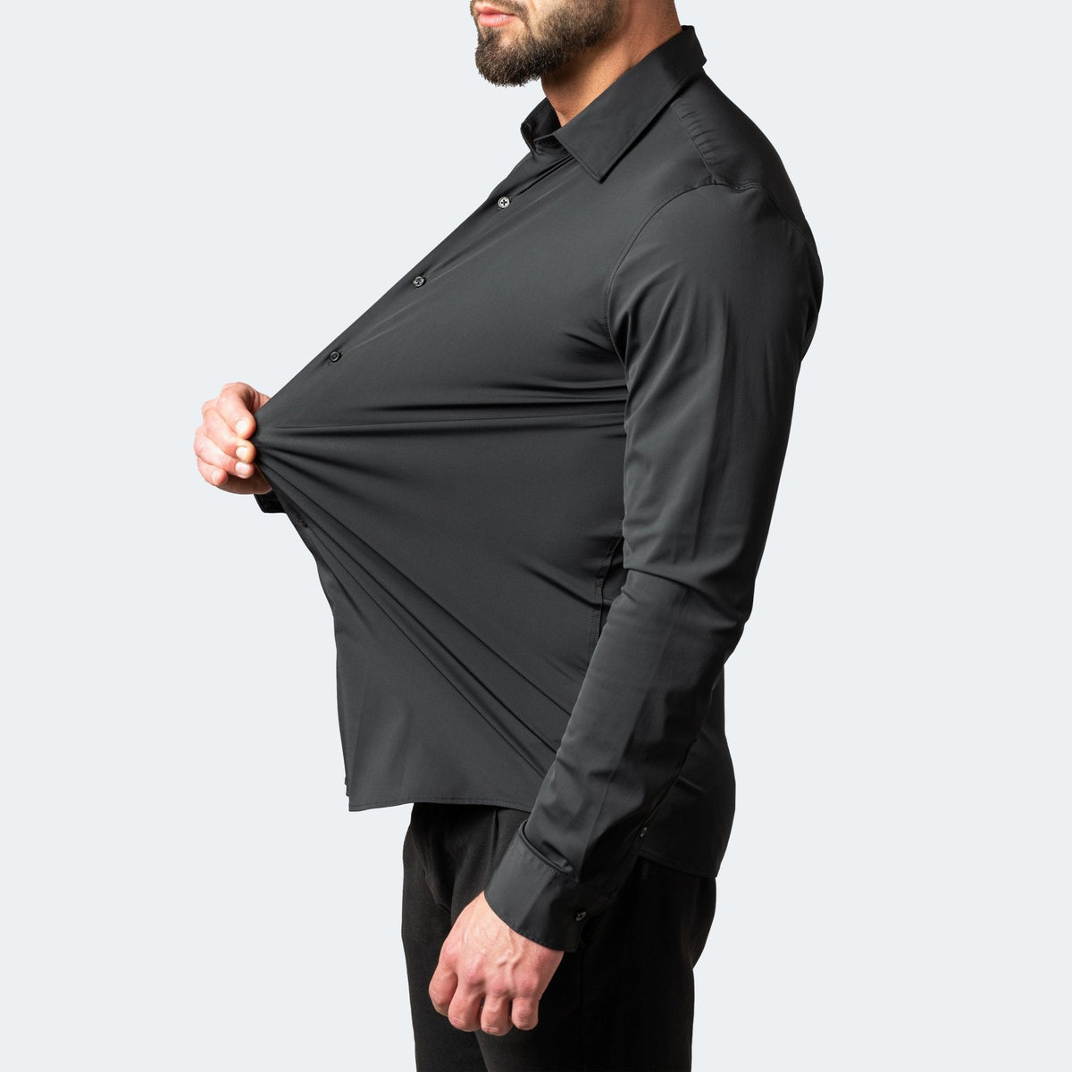 Jonathan | Herren Knitterfreies Stretchhemd