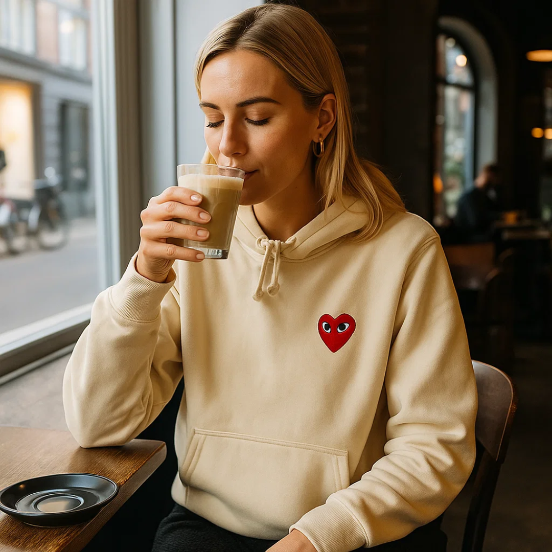 Theresa | Damen Lässiger Bequemer Kapuzenpullover