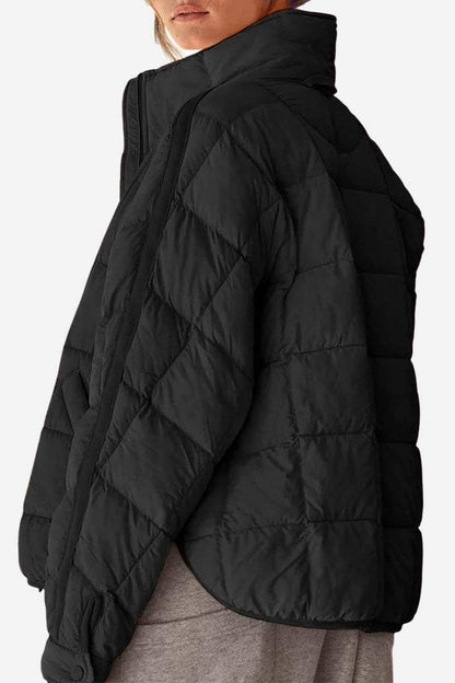 Ute | Damen Gesteppte Leichte Steppjacke mit Reißverschluss