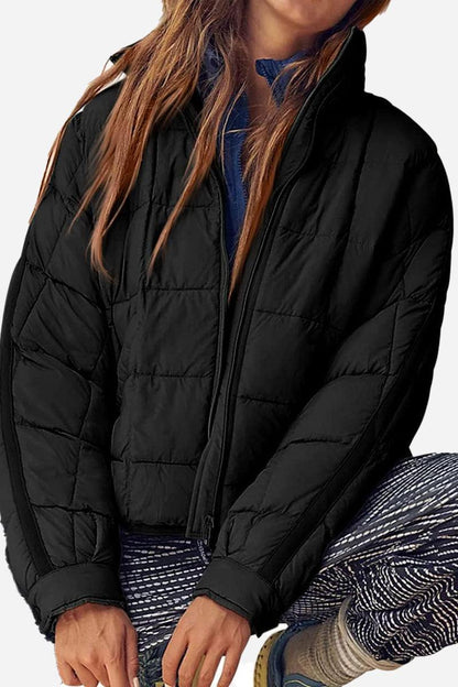 Ute | Damen Gesteppte Leichte Steppjacke mit Reißverschluss