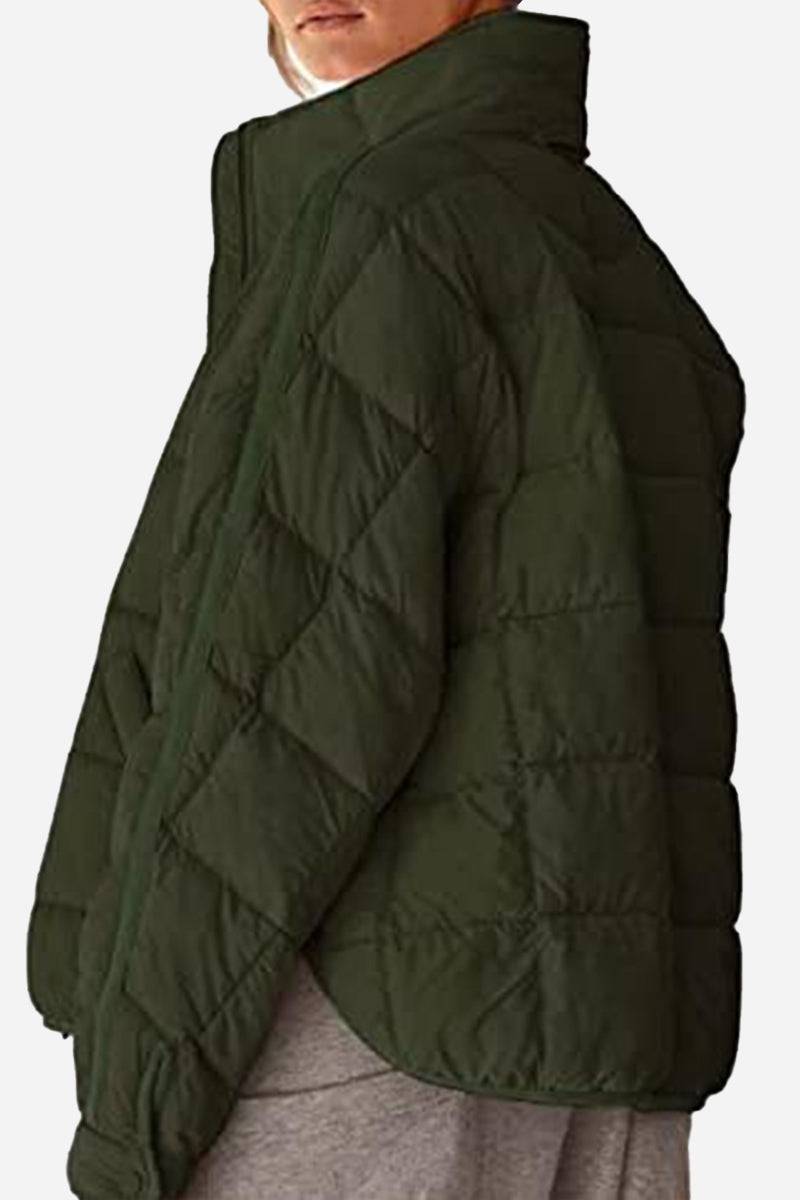 Ute | Damen Gesteppte Leichte Steppjacke mit Reißverschluss
