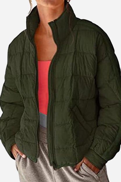Ute | Damen Gesteppte Leichte Steppjacke mit Reißverschluss