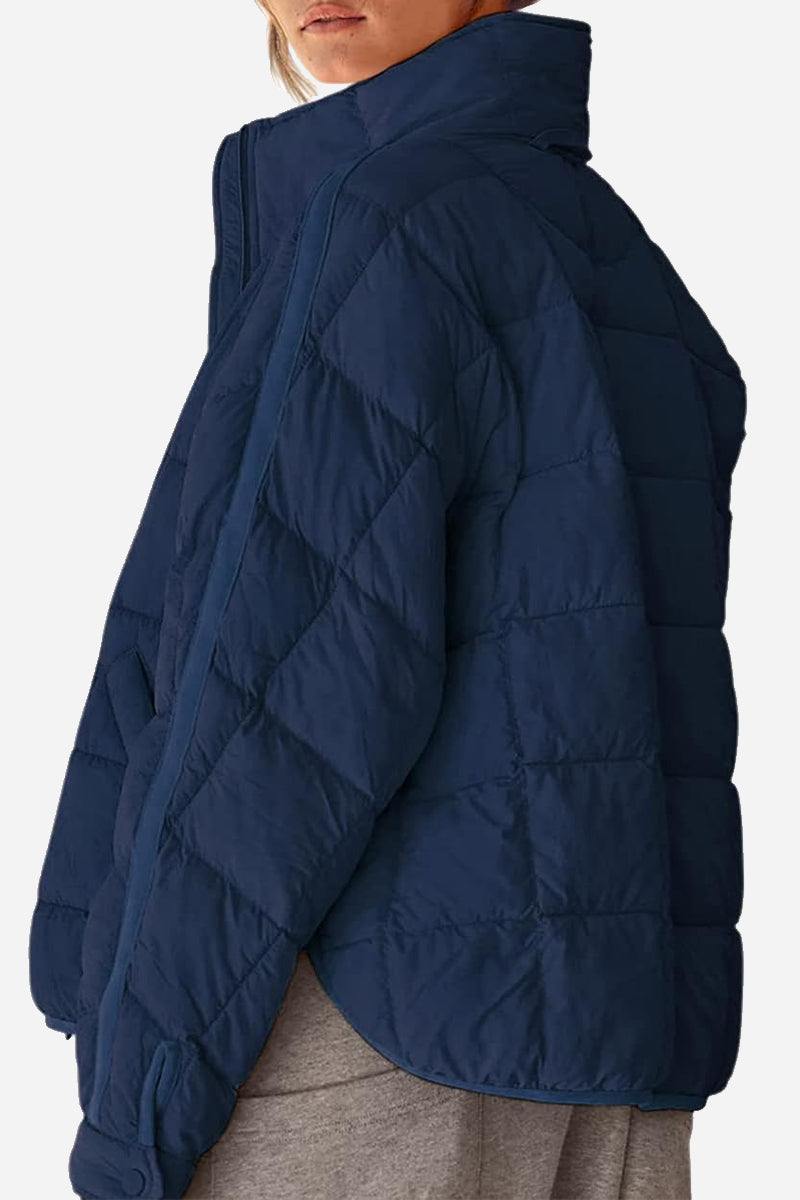 Ute | Damen Gesteppte Leichte Steppjacke mit Reißverschluss