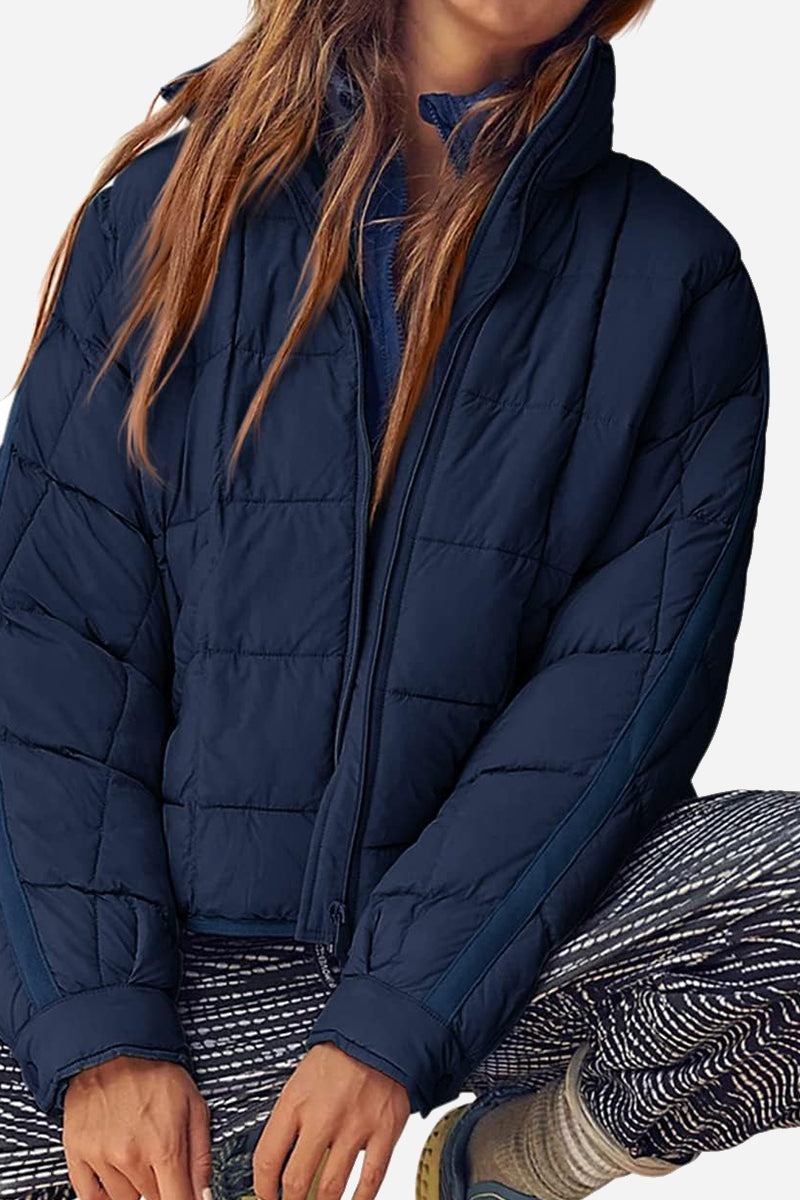 Ute | Damen Gesteppte Leichte Steppjacke mit Reißverschluss