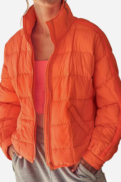 Ute | Damen Gesteppte Leichte Steppjacke mit Reißverschluss