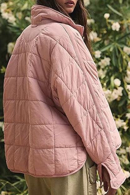 Ute | Damen Gesteppte Leichte Steppjacke mit Reißverschluss