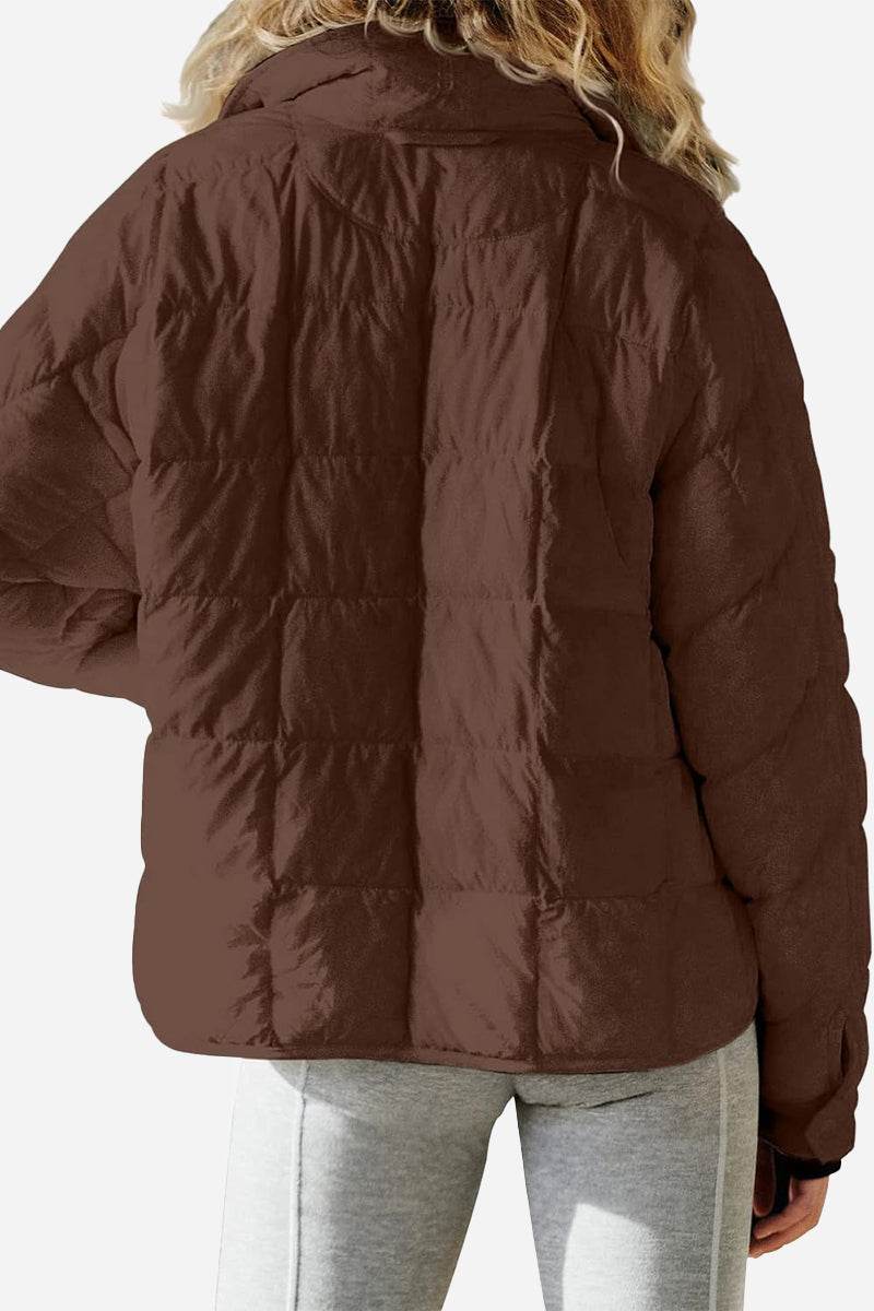 Ute | Damen Gesteppte Leichte Steppjacke mit Reißverschluss