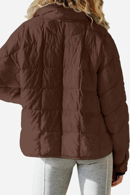 Ute | Damen Gesteppte Leichte Steppjacke mit Reißverschluss